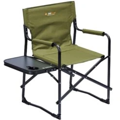 OZtrail Classic Directors Chair With Side Table