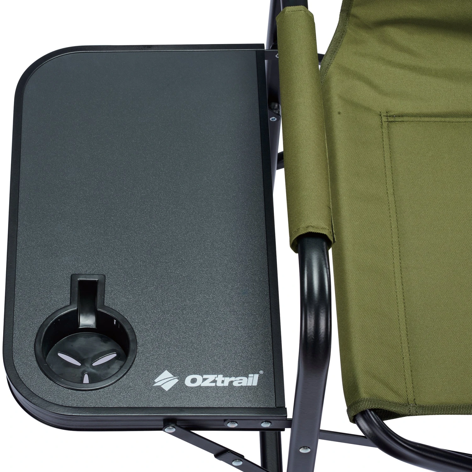 OZtrail Classic Directors Chair With Side Table 5 OZtrail Classic Directors Chair With Side Table - Image 3