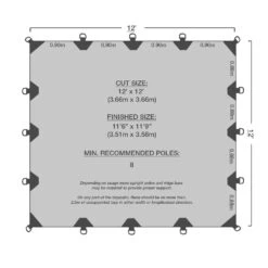 12' X 12' Durarig Heavy Duty Tarp -Camping Promotion Store 12x12 999a0ad0 b06a 4775 bf5c f0420252aa0c