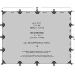 12' X 14' Durarig Heavy Duty Tarp -Camping Promotion Store 12x14