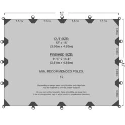 12' X 16' Durarig Heavy Duty Tarp -Camping Promotion Store 12x16