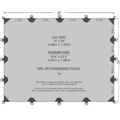 16' X 24' Durarig Heavy Duty Tarp -Camping Promotion Store 16x24