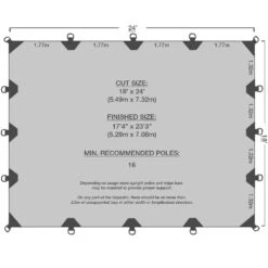 18' X 24' Durarig Heavy Duty Tarp -Camping Promotion Store 18x24