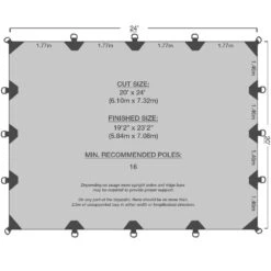 20' X 24' Durarig Heavy Duty Tarp -Camping Promotion Store 20x24