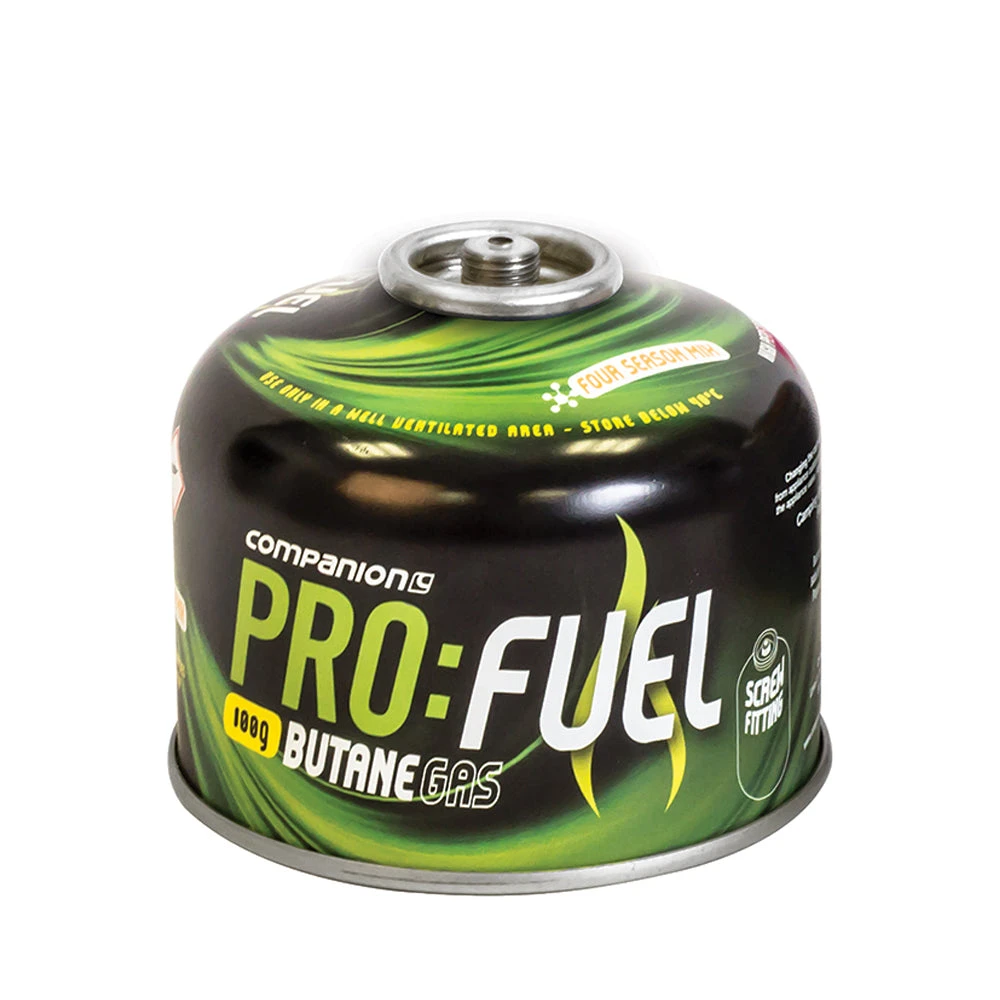 Companion Pro:Fuel 100g Propane/Butane Gas Cartridge 3 Companion Pro:Fuel 100g Propane/Butane Gas Cartridge
