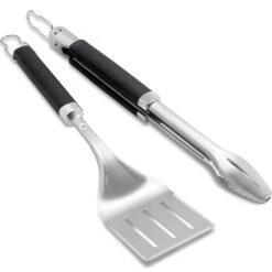 Weber Precision Barbecue Tongs & Spatula Set