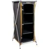 OZtrail Deluxe 4 Shelf Folding Cupboard