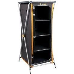 OZtrail Deluxe 4 Shelf Folding Cupboard