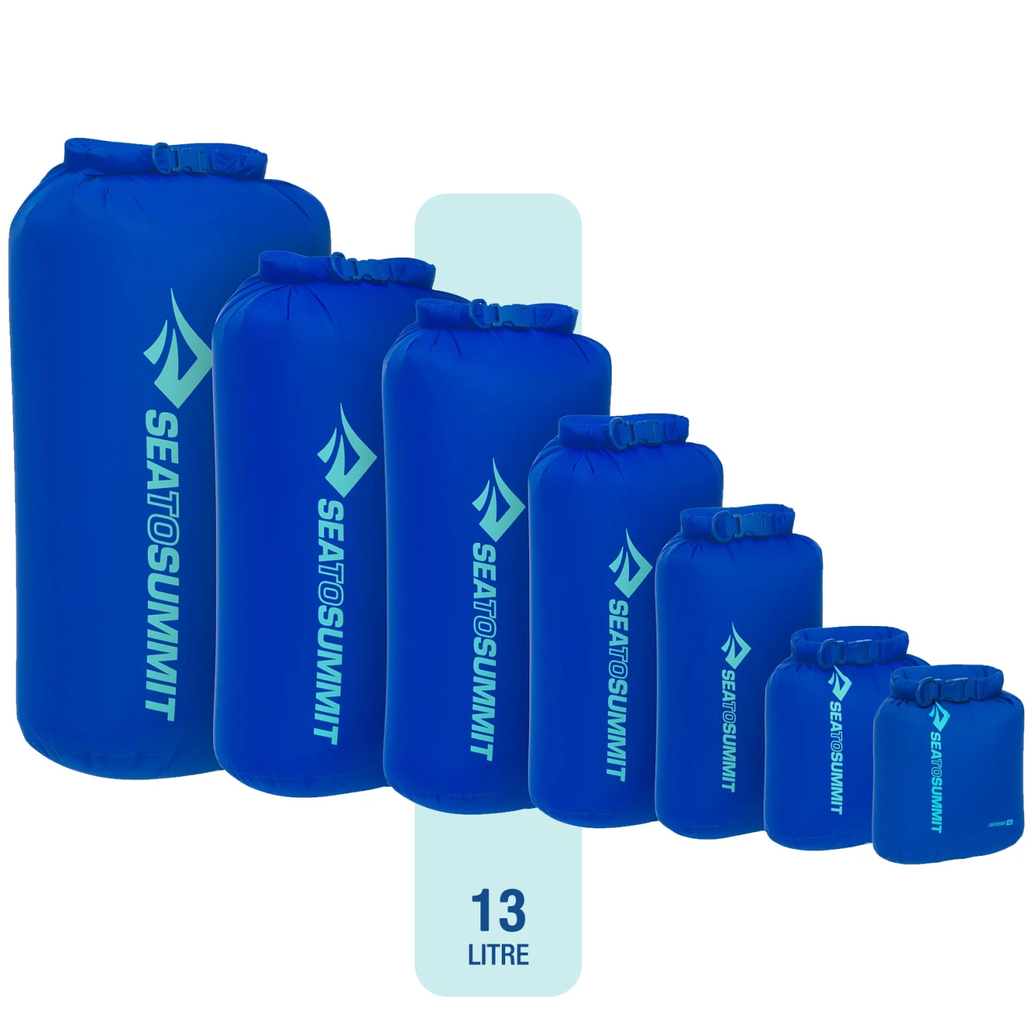 Sea To Summit 13 Litre Lightweight Dry Bag 3 Sea To Summit 13 Litre Lightweight Dry Bag