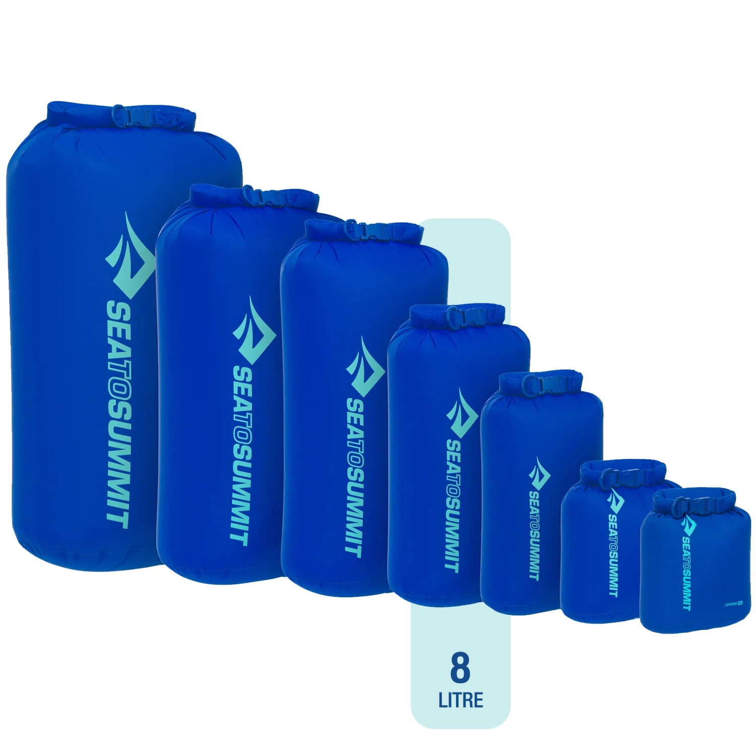 Sea To Summit 8 Litre Lightweight Dry Bag 3 Sea To Summit 8 Litre Lightweight Dry Bag
