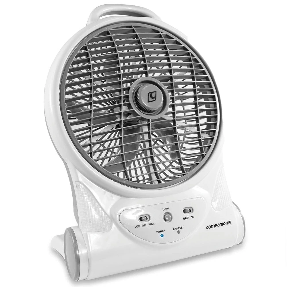 Companion Aerobreeze Lithium 25cm Rechargeable Fan 3 Companion Aerobreeze Lithium 25cm Rechargeable Fan