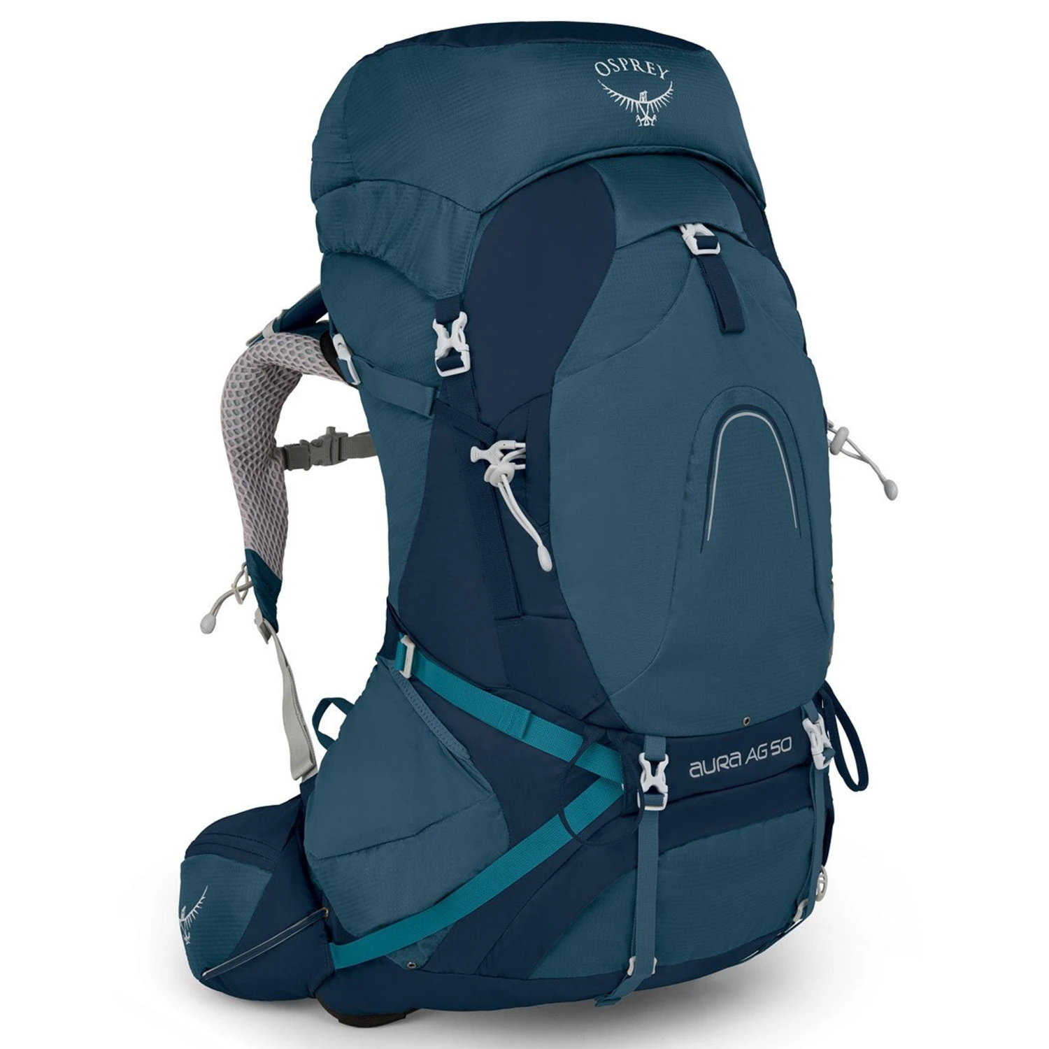Osprey Aura AG 50L Women's Hiking Pack 3 Osprey Aura AG 50L Women's Hiking Pack
