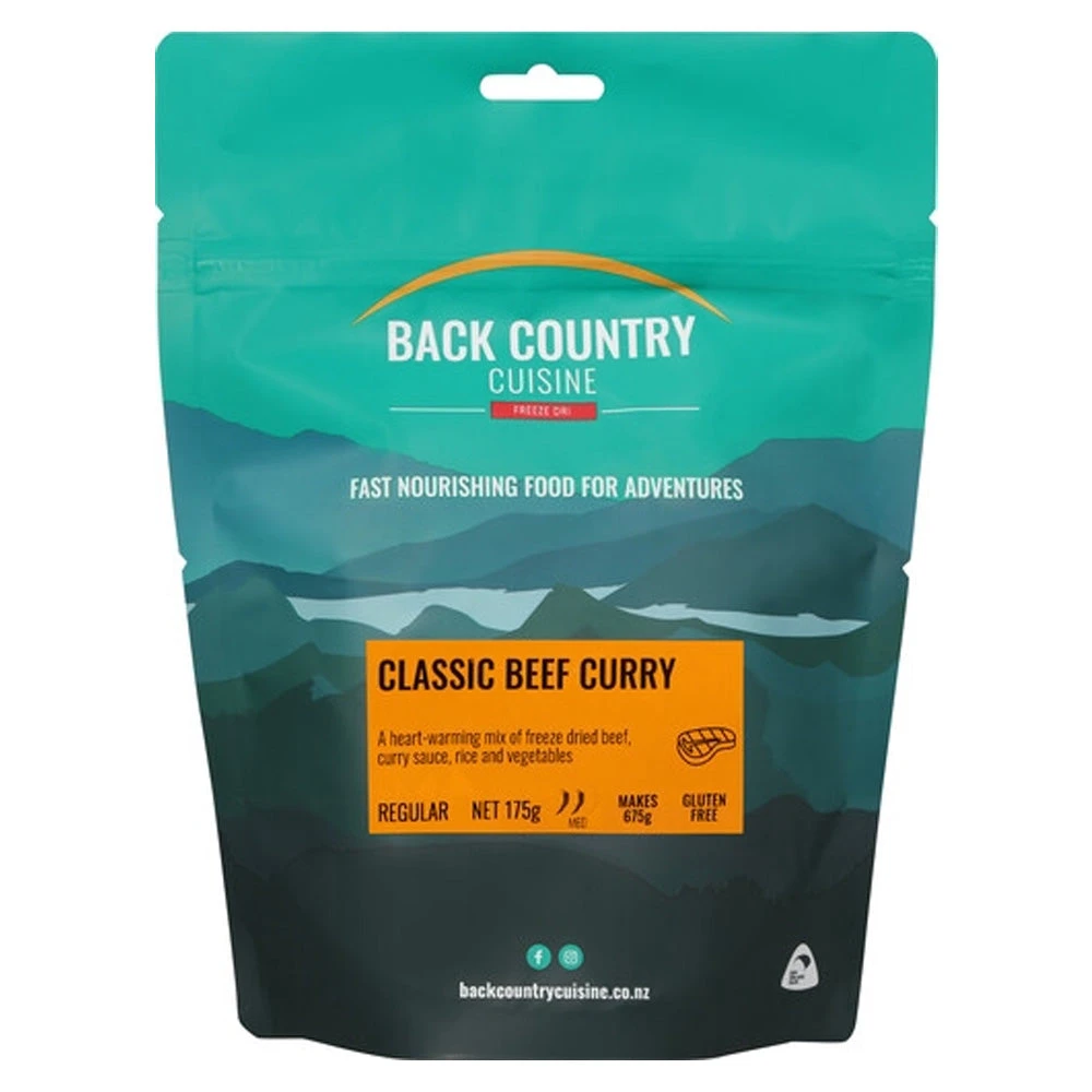 Classic Beef Curry Freeze Dried Meal - Small Serve 3 Classic Beef Curry Freeze Dried Meal - Small Serve