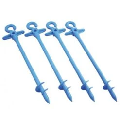 Small Bluescrew Pegs (4 Pack)