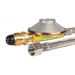 Companion Braided Gas Hose POL To 3/8"SAE - 2m