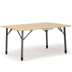 OZtrail Cape Series 100cm Bamboo Table 9 OZtrail Cape Series 100cm Bamboo Table -Camping Promotion Store cape100c
