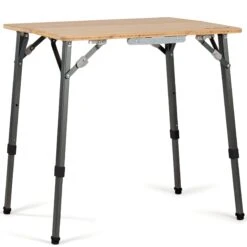 OZtrail Cape Series 65cm Bamboo Table