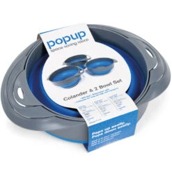 Companion Pop Up Colander & 2 Bowl Set 7 Companion Pop Up Colander & 2 Bowl Set -Camping Promotion Store colander2021c