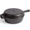 3.2Qt Cast Iron Combo Cooker -Camping Promotion Store combocooker