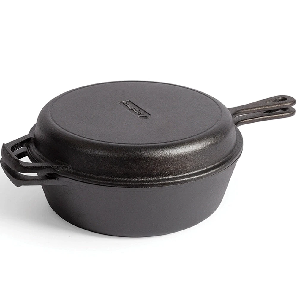 3.2Qt Cast Iron Combo Cooker 3 3.2Qt Cast Iron Combo Cooker