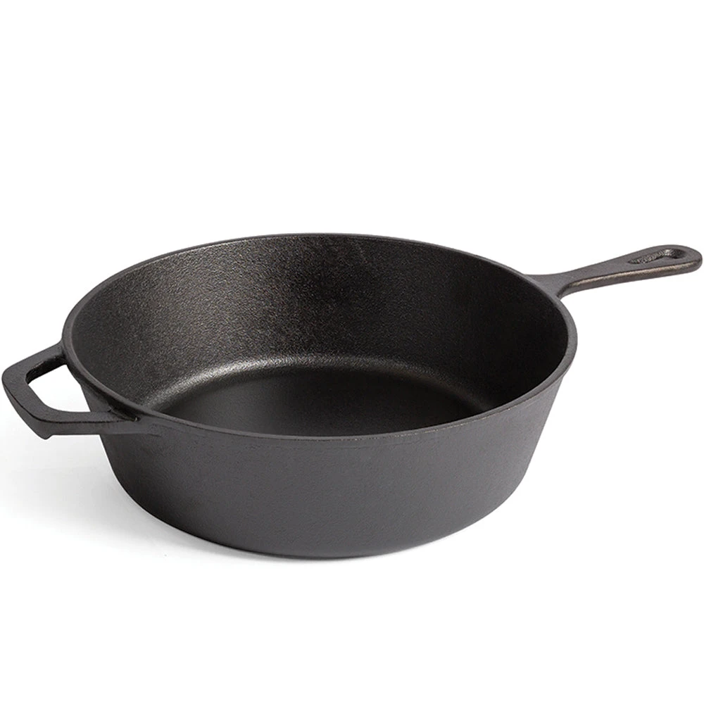 3.2Qt Cast Iron Combo Cooker 4 3.2Qt Cast Iron Combo Cooker - Image 2