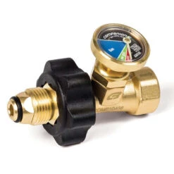 Companion POL Gas Bottle Safety Valve & Gauge