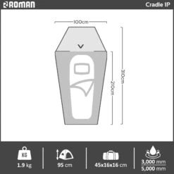 Roman Cradle 1P Hiking Tent -Camping Promotion Store cradle1 46151eee fd0d 4c6b a81e b0ebf311a09a