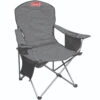 Coleman Deluxe Cooler Chair Heather Wide 1 Coleman Deluxe Cooler Chair Heather Wide -Camping Promotion Store dlxcoller heather