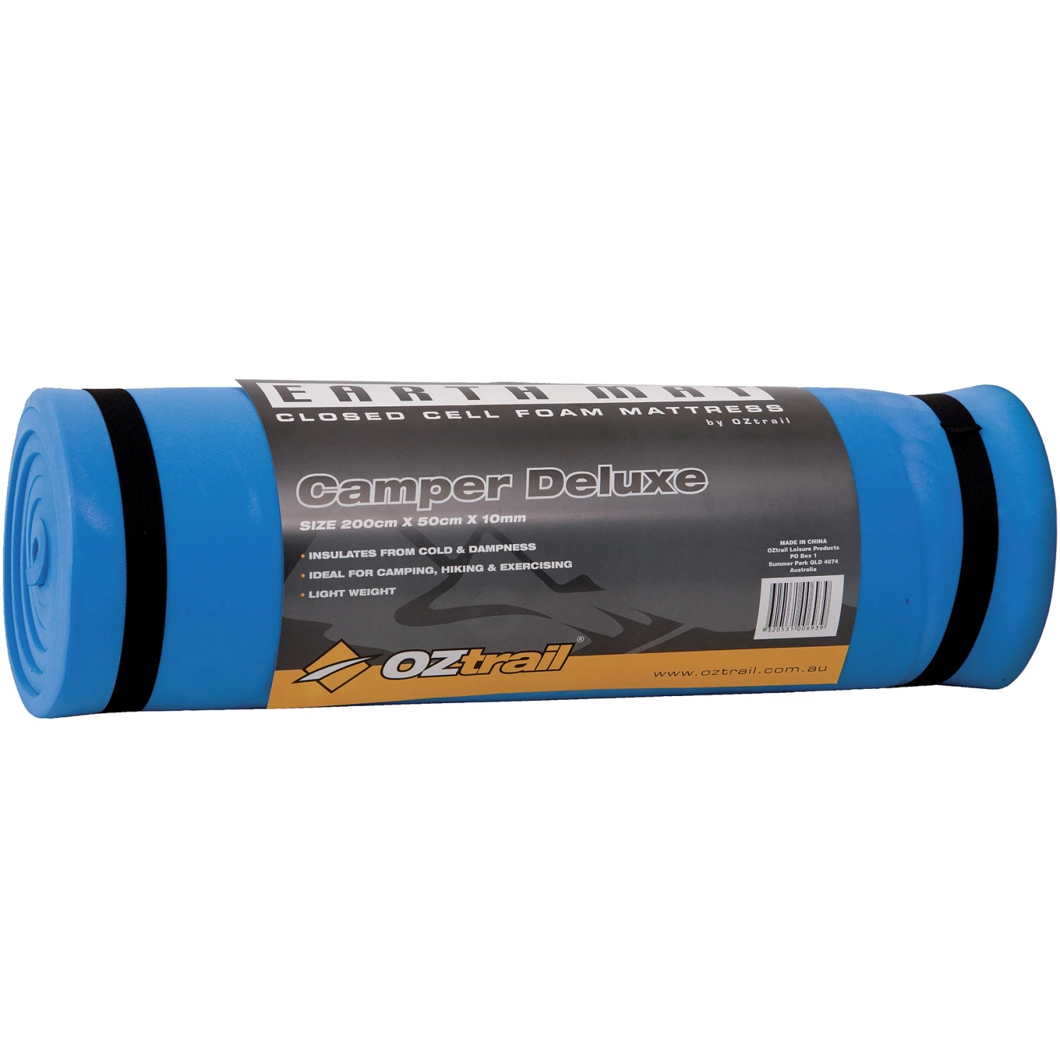 OZtrail Earth Mat Camper Deluxe 10mm Foam Mattress 3 OZtrail Earth Mat Camper Deluxe 10mm Foam Mattress
