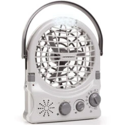 Companion Rechargeable Fan With Radio