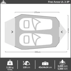First Arrow UL 2-3 Person Hiking Tent -Camping Promotion Store firstarrowul f793db5f 103b 4b3e 867e cbf3a74c5d07