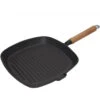 25cm Square Cast Iron Frypan 2 25cm Square Cast Iron Frypan -Camping Promotion Store fp10