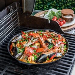 Weber Large 36cm Round Frying Pan -Camping Promotion Store frypan rnd lrg5