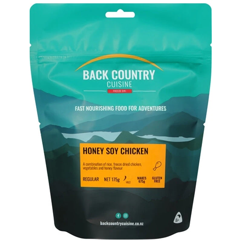 Honey Soy Chicken Freeze Dried Meal - Small Serve 3 Honey Soy Chicken Freeze Dried Meal - Small Serve