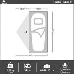 MSR Hubba Hubba 1P Hiking Tent -Camping Promotion Store hubbahubba1 2022