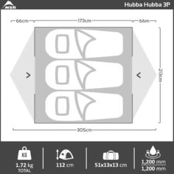 MSR Hubba Hubba 3P Hiking Tent 13 MSR Hubba Hubba 3P Hiking Tent -Camping Promotion Store hubbahubba3 2022