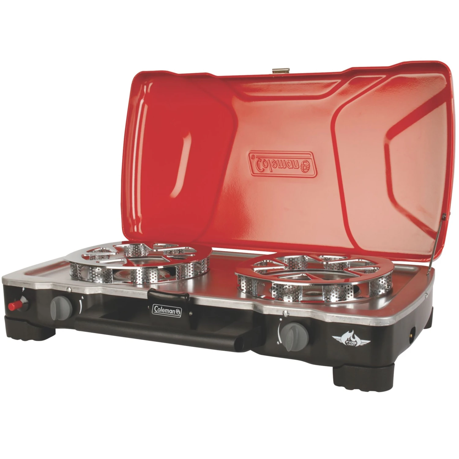 Coleman HyperFlame FyreCadet 2 Burner Gas Stove 3 Coleman HyperFlame FyreCadet 2 Burner Gas Stove
