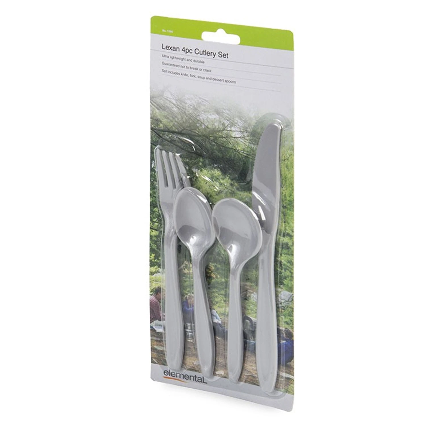 Lexan 4 Piece Cutlery Set 4 Lexan 4 Piece Cutlery Set - Image 2