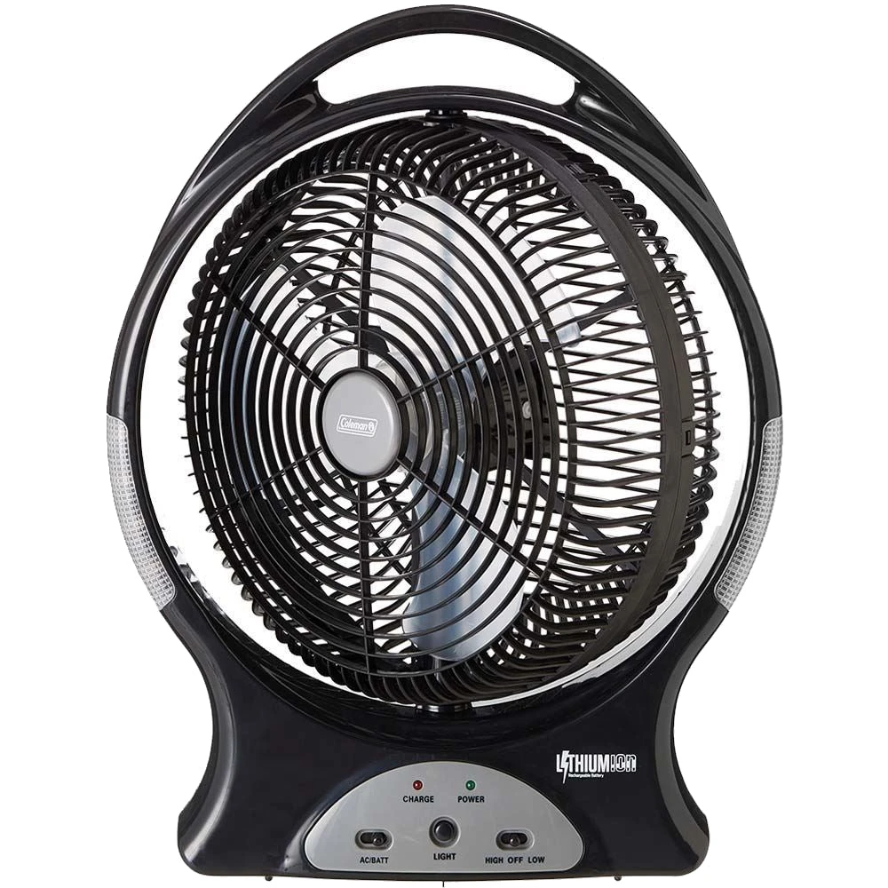 Coleman Lithium Ion Rechargeable 12" Fan 5 Coleman Lithium Ion Rechargeable 12" Fan - Image 3