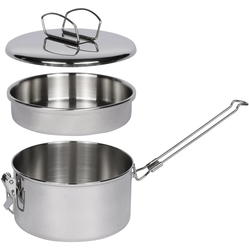 Zebra 14cm S/S Lunch Box Camping Pot 4 Zebra 14cm S/S Lunch Box Camping Pot - Image 2