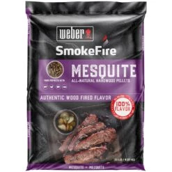 Weber Mesquite All-Natural Hardwood Pellets