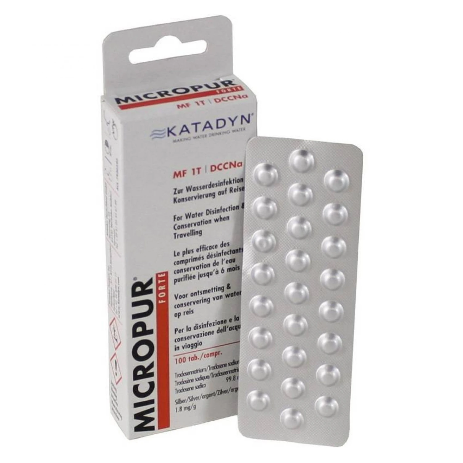 Katadyn Micropur Forte Water Purification Tablets 3 Katadyn Micropur Forte Water Purification Tablets