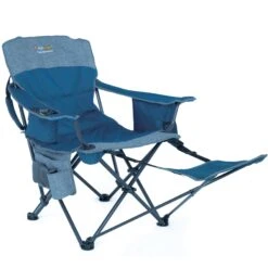 OZtrail Monarch Arm Chair With Footrest