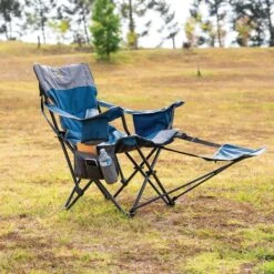 OZtrail Monarch Arm Chair With Footrest -Camping Promotion Store monarch4