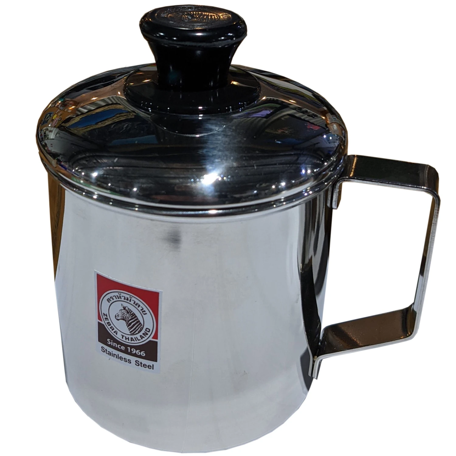 Zebra 9cm Stainless Steel Mug With Lid 3 Zebra 9cm Stainless Steel Mug With Lid