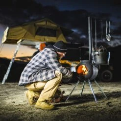 Ozpig Series 2 Portable Wood Fire Stove -Camping Promotion Store ozpig s2g