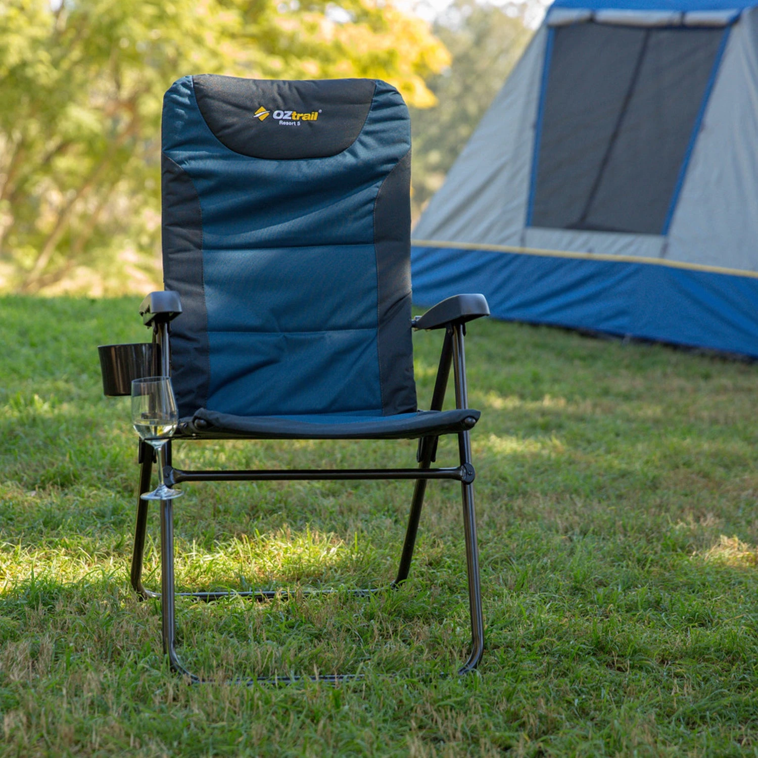 OZtrail Resort 5 Position Recliner Chair 4 OZtrail Resort 5 Position Recliner Chair - Image 2