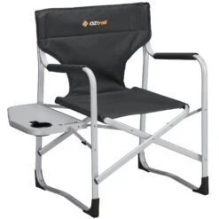 OZtrail Studio Directors Chair With Side Table