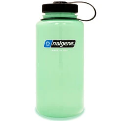 Nalgene 1L Sustain Wide Mouth Drink Bottle -Camping Promotion Store sustain glow
