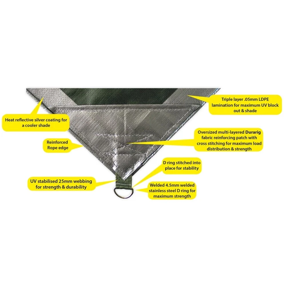 12' X 18' Durarig Heavy Duty Tarp 5 12' X 18' Durarig Heavy Duty Tarp - Image 3